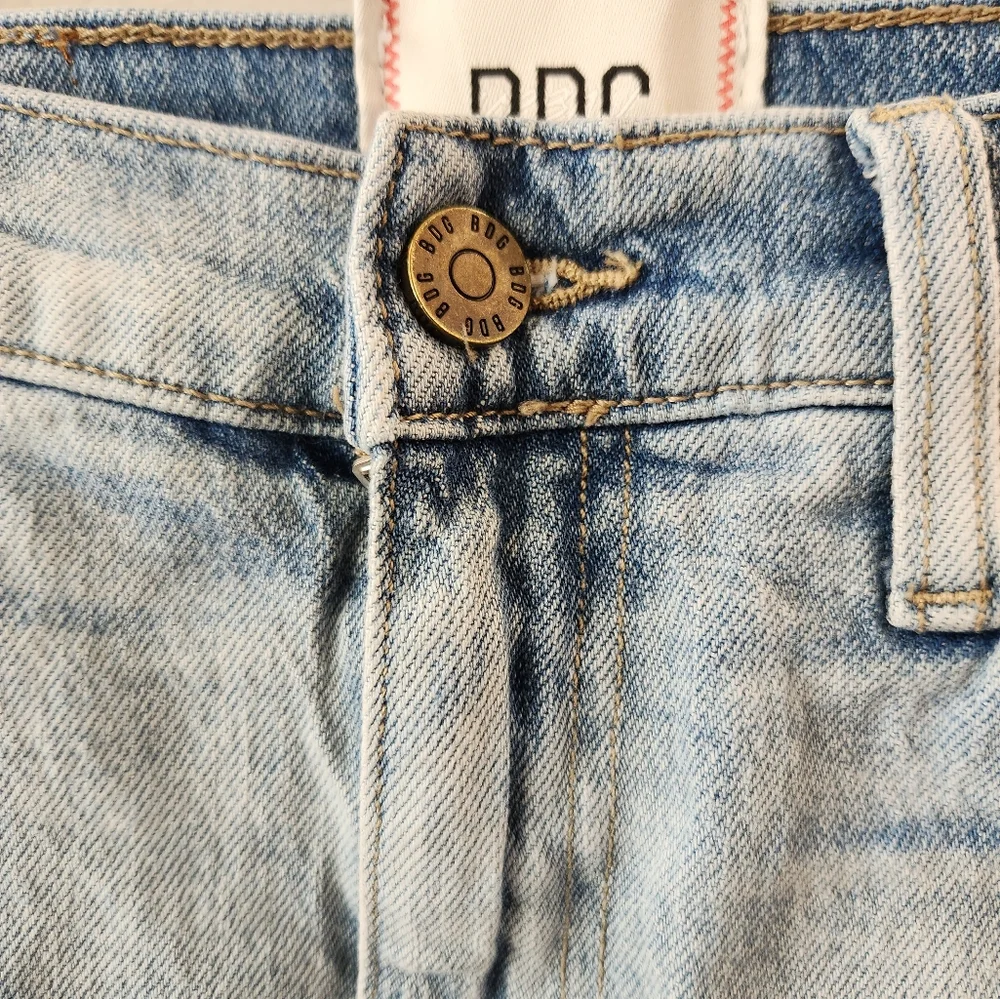 BDG‎ Urban Outfitters Womens Girlfriend Shorts High Rise Denim Cutoffs Size 24